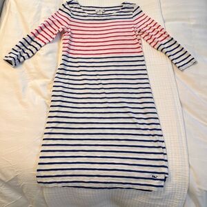 Striped Long Sleeve Dress